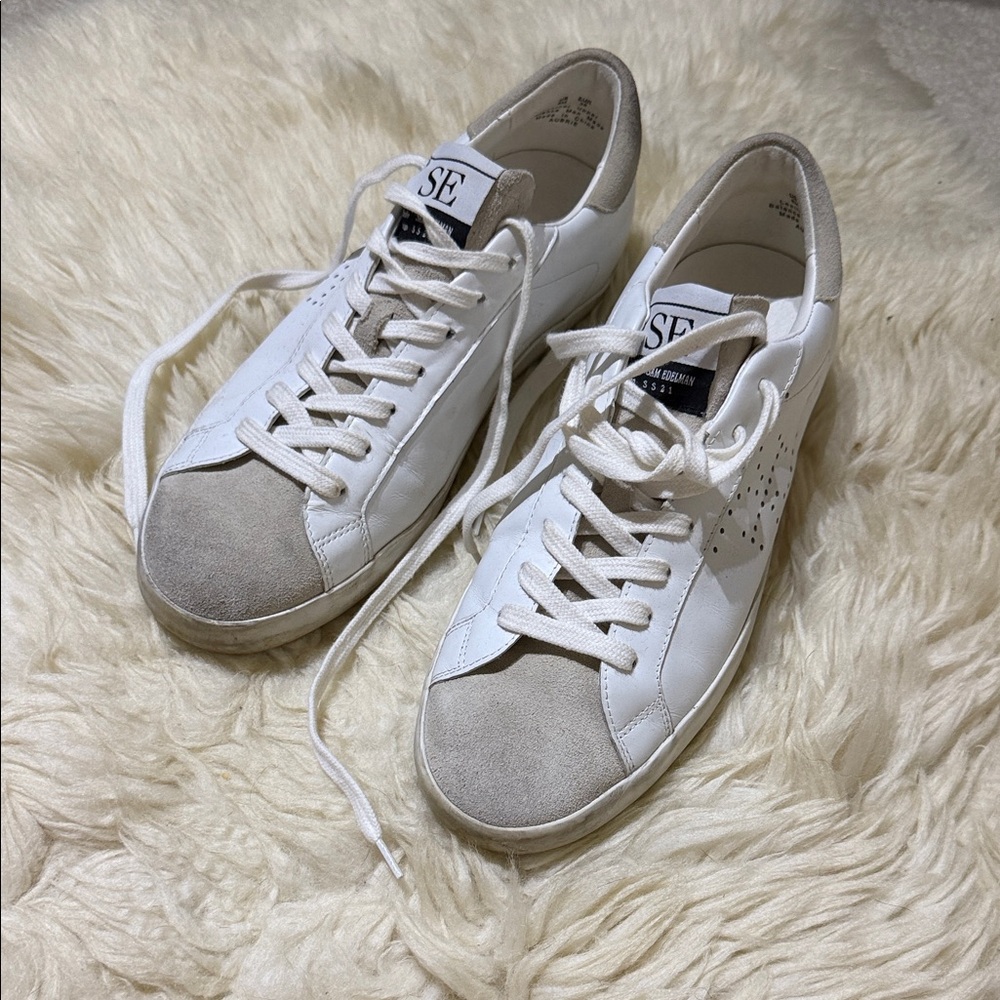 Sam Edelman Aubrie White Casual Women's Sneakers